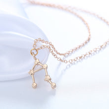 Load image into Gallery viewer, 12 Constellation Zodiac Sign Necklace For Women